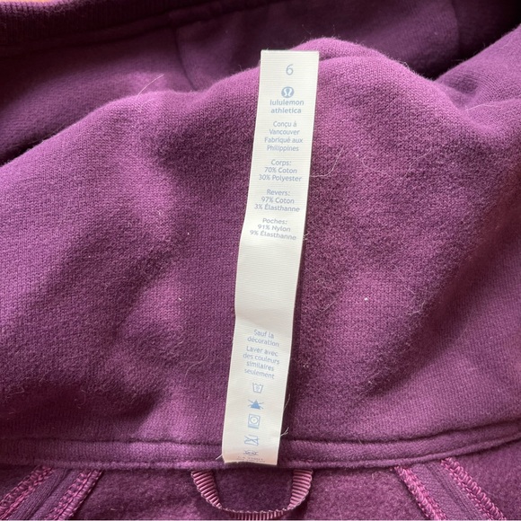 NWOT Lululemon Sz 6 Fleece Please Hoodie - Picture 12 of 12